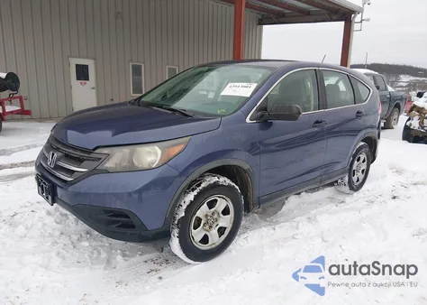 2013 Honda Cr-V Lx z USA, uszkodzony, nr VIN 2HKRM4H31DH642947